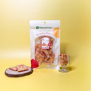네츄럴코어 치킨&오크라 커트 80g 강아지 간식