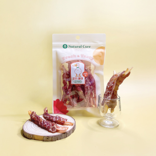 네츄럴코어 오리울대 오리말이 60g 강아지 간식