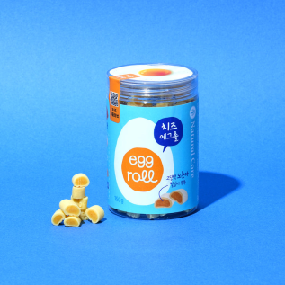 네츄럴코어 에그롤 치즈 150g 강아지 간식