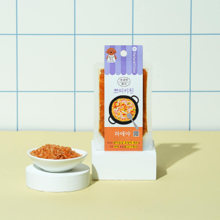 네츄럴코어 쁘띠키친 파에야 85g 강아지 습식 간식 파우치