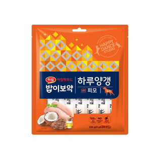 하림펫푸드 밥이보약 하루양갱 DOG 피모건강 28개입