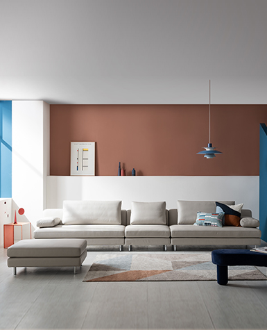 [리퍼상품]슈가 풀세트 모듈 전체 천연가죽 소파