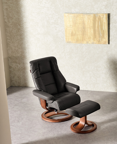 [리퍼상품]알파 402 1인 전체 내추럴가죽 리클라이너