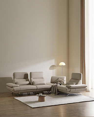 [리퍼상품]일루전 6인 코너 스윙 전체 통가죽 소파