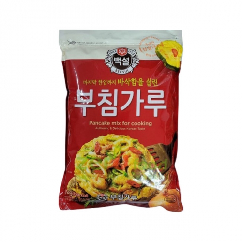 [한정수량] CJ 백설 바삭한 부침가루 1kg