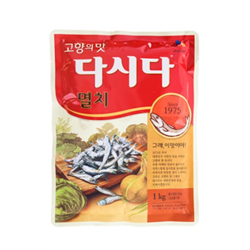 CJ 백설 멸치 다시다 1kg