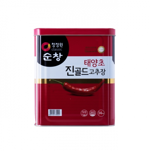 [무배] 청정원 태양초 진골드 고추장 14kg