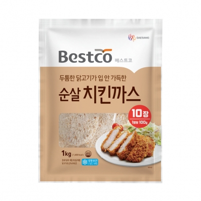 베스트코 치킨까스 1kg