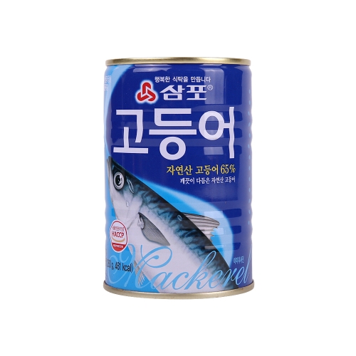 삼포 고등어 통조림 400g