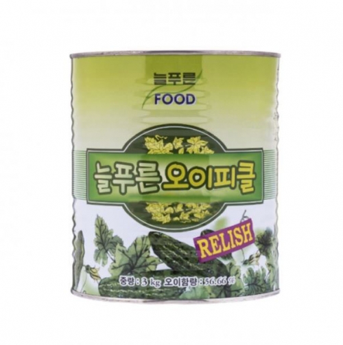 늘푸른 렐리쉬 오이피클 3kg