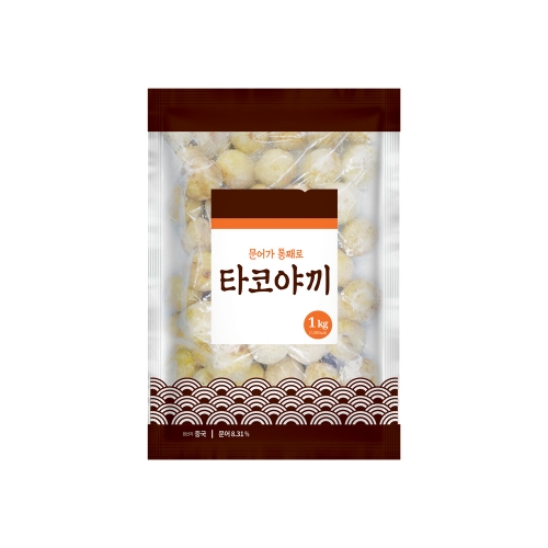 문어가 통째로 타코야끼 1kg