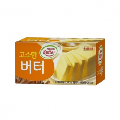 서울우유 고소한 무염 버터 450g