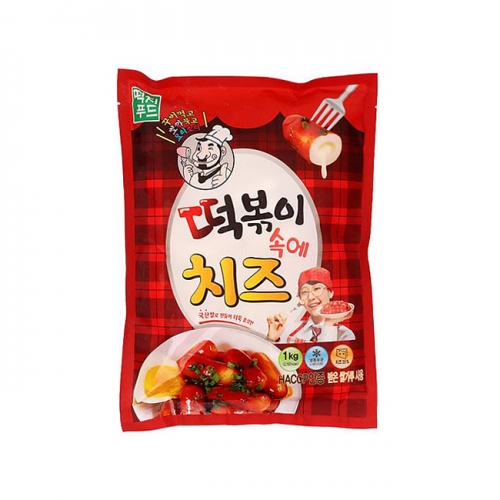 ★미운영★떡치푸드 떡볶이 속에 치즈떡 1kg