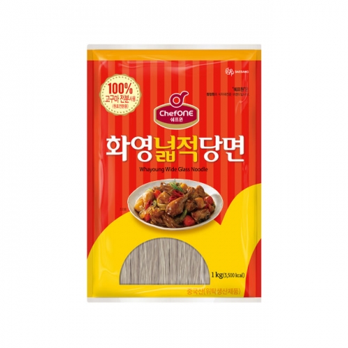 쉐프원 화영 넓적 당면 1kg