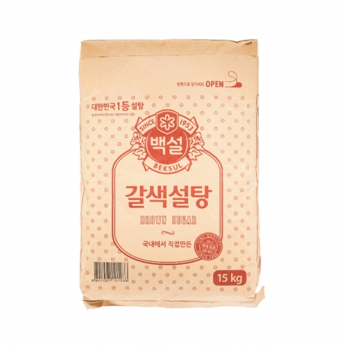 ★미운영★CJ 백설 갈색 설탕 15kg