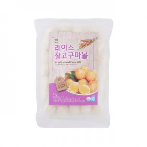 무진푸드 맘마 라이스 찰고구마볼 1kg