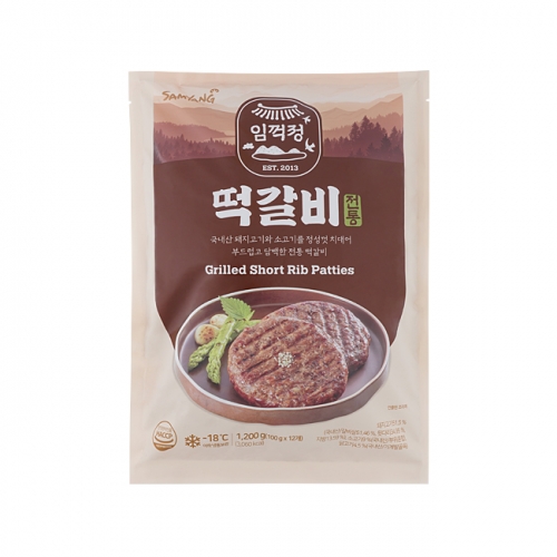 삼양 모닝하임 임꺽정 떡갈비 산적 1.2kg (대용량)