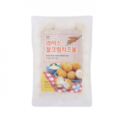 무진푸드 맘마 라이스 찰크림치즈볼 1kg