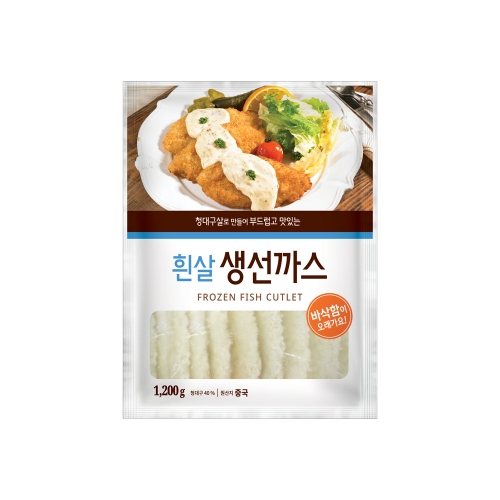 흰살 생선까스 1.2kg