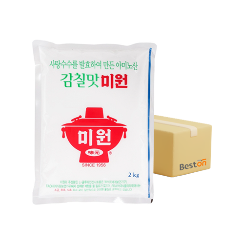 [무배] 대상 감칠맛 미원 2kg 1박스 (6개)
