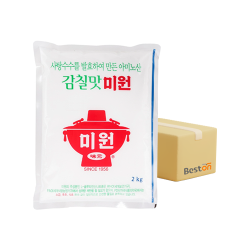 [무배] 대상 감칠맛 미원 2kg 1박스 (6개) / 마일리지 2배적립