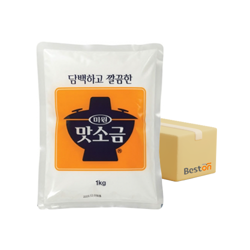 [무배] 대상 미원 맛소금 1kg 1박스(20개입)