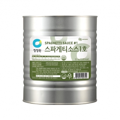 청정원 스파게티 소스 1호 3.1kg