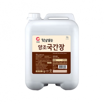 청정원 햇살담은 자연숙성 양조 국간장 15L