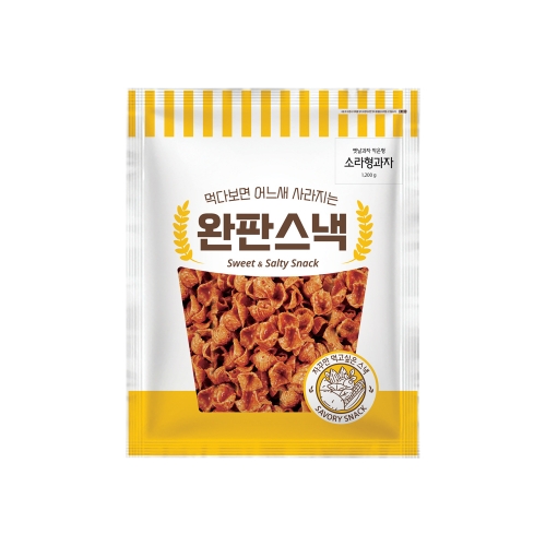 완판스낵 소라형 과자 1.2kg