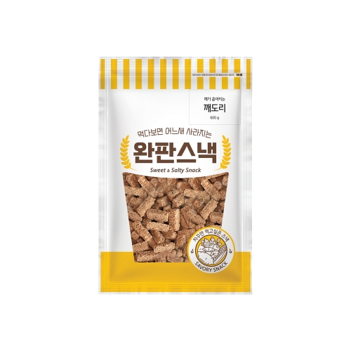 완판스낵 깨도리 600g