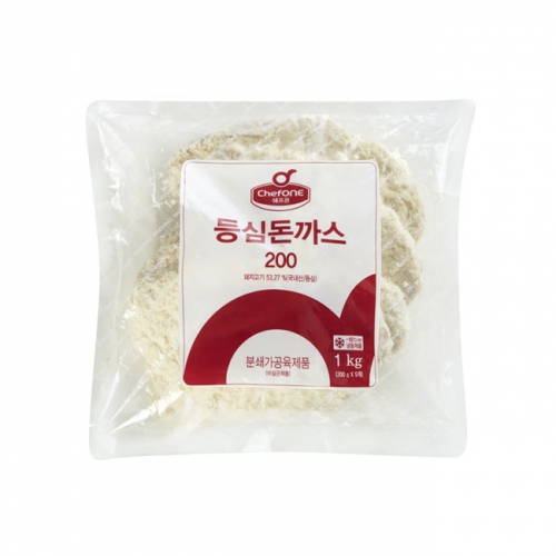 쉐프원 등심돈까스200 1kg (200g 5ea)