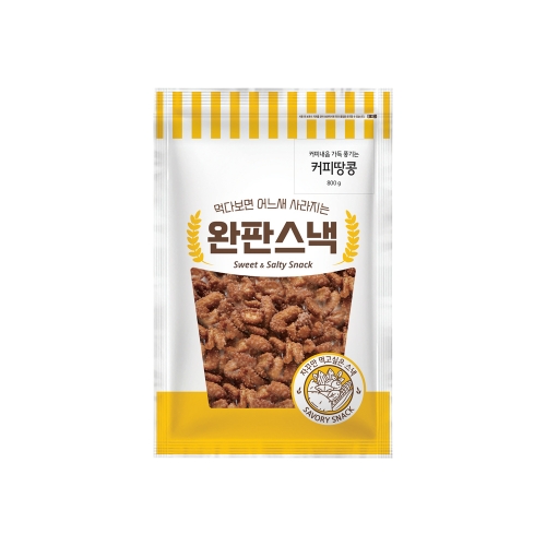 완판스낵 커피땅콩 800g