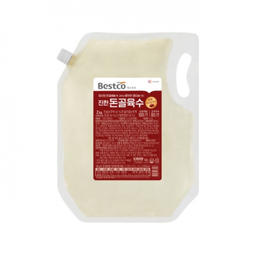 베스트코 진한 돈골육수 2kg