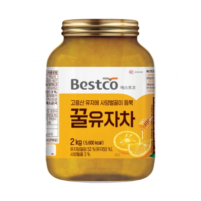 대상 베스트코 꿀유자차 2kg