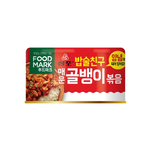 ★O2O상품★푸드마크 밥술친구 매운 골뱅이 120g