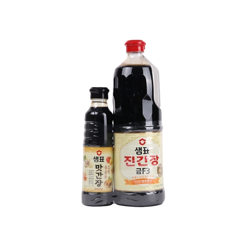 샘표 금F3 진간장 기획 1.8L+0.5L