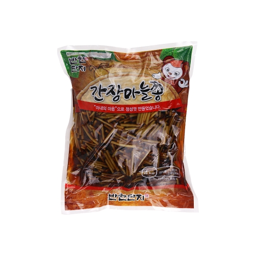 [한정수량] 제이원 간장 마늘 쫑 4kg