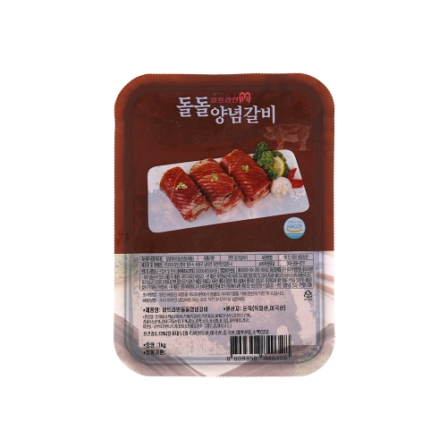 미트라인 돌돌양념갈비1kg