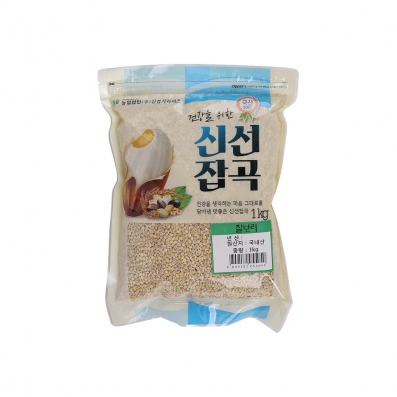 찰보리쌀 신경기 건강을 위한 신선 잡곡 1kg