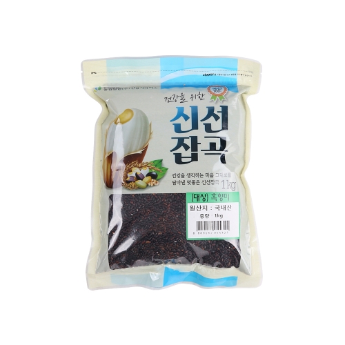 흑미 신경기 건강을 위한 신선잡곡 1kg