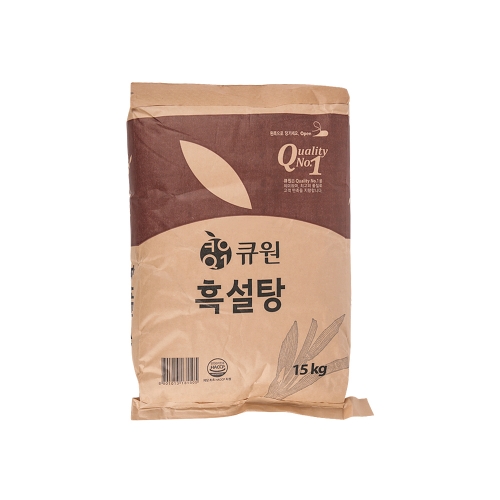 큐원 흑설탕 15kg