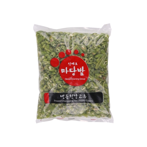 냉동 청양고추 슬라이스 1kg