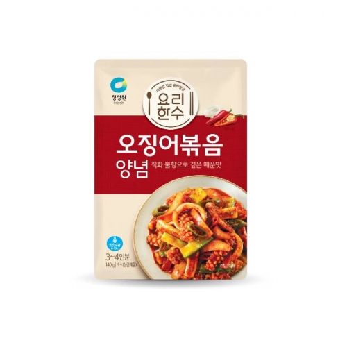 청정원 요리한수 오징어볶음양념 140g