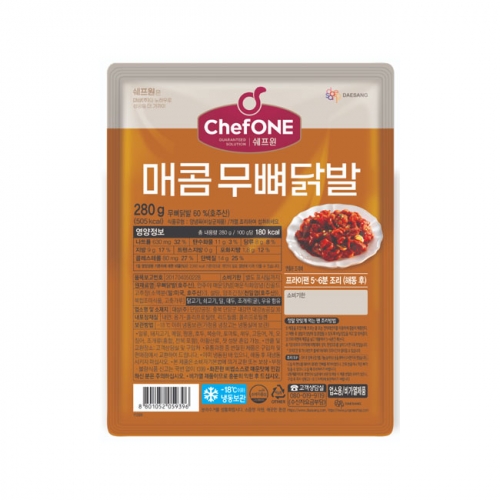 안주야 매콤무뼈닭발 280g (비가열)