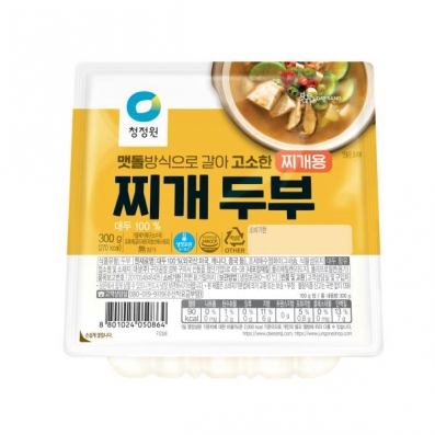 청정원 찌개두부 300g