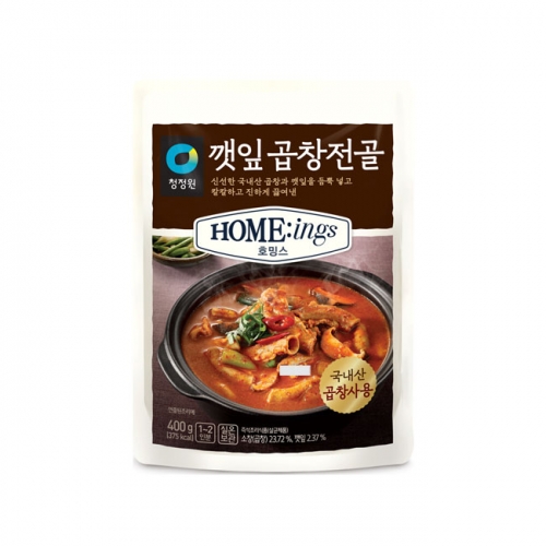 청정원 깻잎 곱창전골 400g