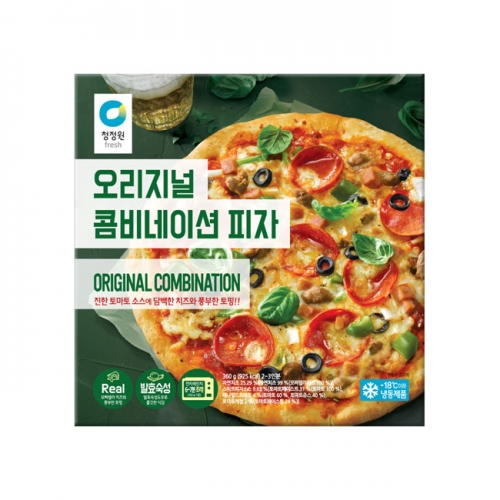 청정원 오리지널 콤비네이션 피자 360g