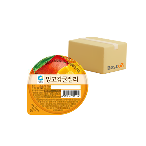 청정원 망고감귤젤리 75g 1박스 (50개)