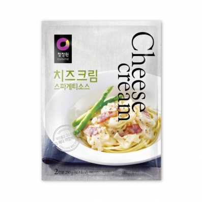 청정원 치즈크림 스파게티소스 250g