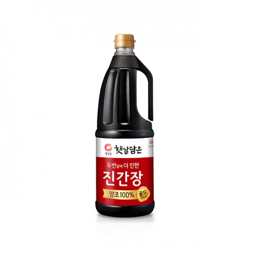 청정원 두번달여 더 진한 진간장골드 1.7L